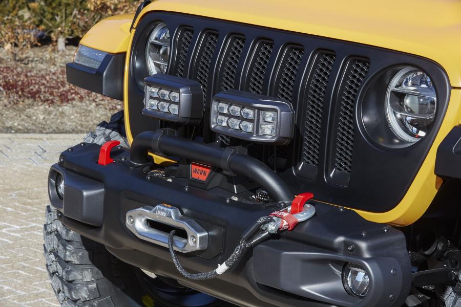 Детали экстерьера Jeep Nacho Concept (JL) 2018 года  (фото 8 из 43)